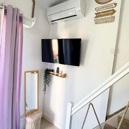 Lilas Clim Balcon Piscine Parking Prive Apartmán *
