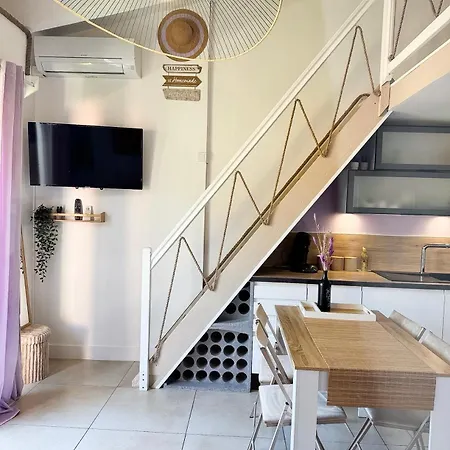Apartmán Lilas Clim Balcon Piscine Parking Prive *