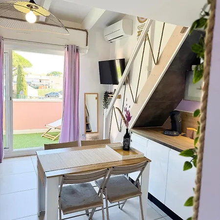 Apartmán Lilas Clim Balcon Piscine Parking Prive Agde