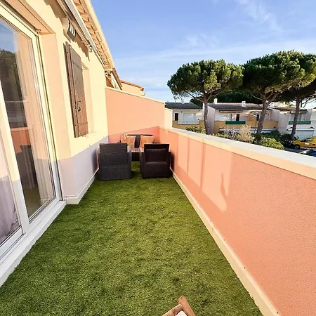 Lilas Clim Balcon Piscine Parking Prive Apartmán
